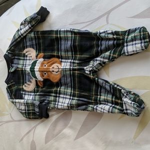 *4/$20* Children's Place Fleece Footed Onesie